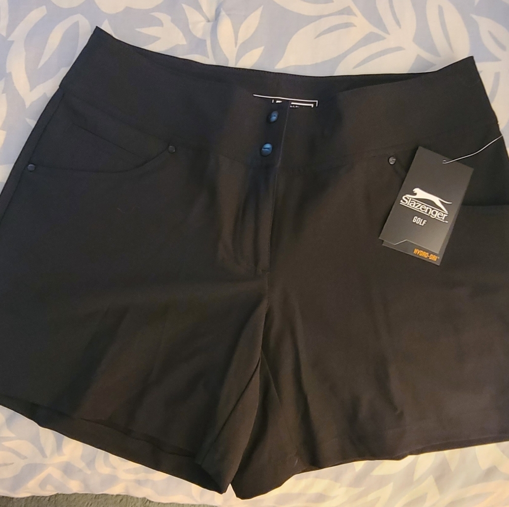 NWT Slazenger golf shorts, size 2